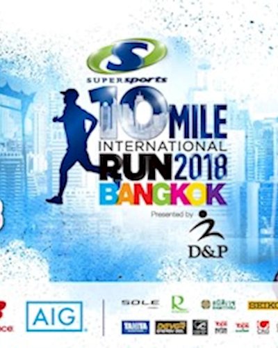 Supersports 10 Mile International Run 2018 Bangkok Zipevent