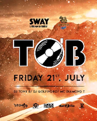 SWAY & Singha light Present DJ TOB Zipevent