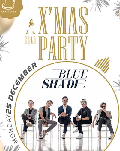 X'mas Gold Party With Blue Shade Zipevent