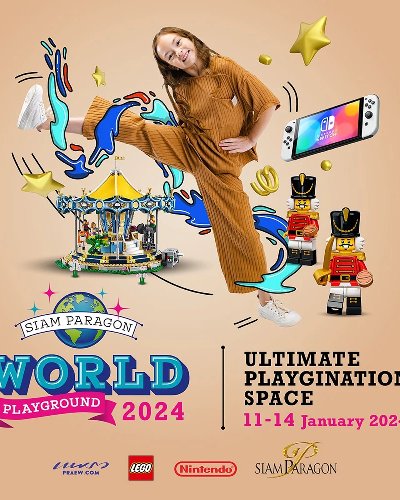 SIAM PARAGON WORLD PLAYGROUND 2024 Zipevent