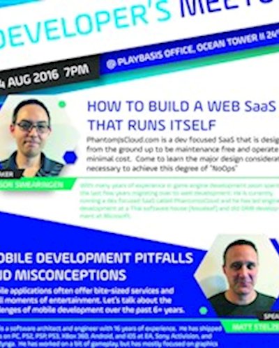 Playbasis Dev Meetup #1 - Learn from top tech mentors from USA Zipevent