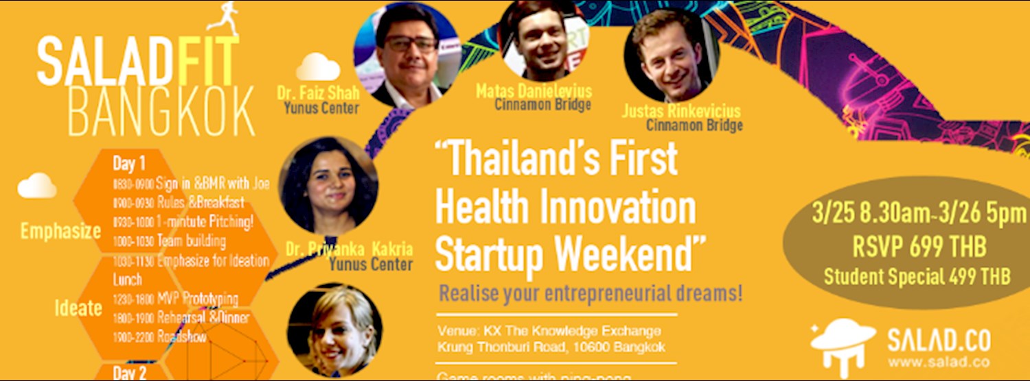 SaladFit: Asia's first Digital Health Incubation Event Zipevent