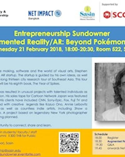 Entrepreneurship Sundowner - Augmented Reality Zipevent