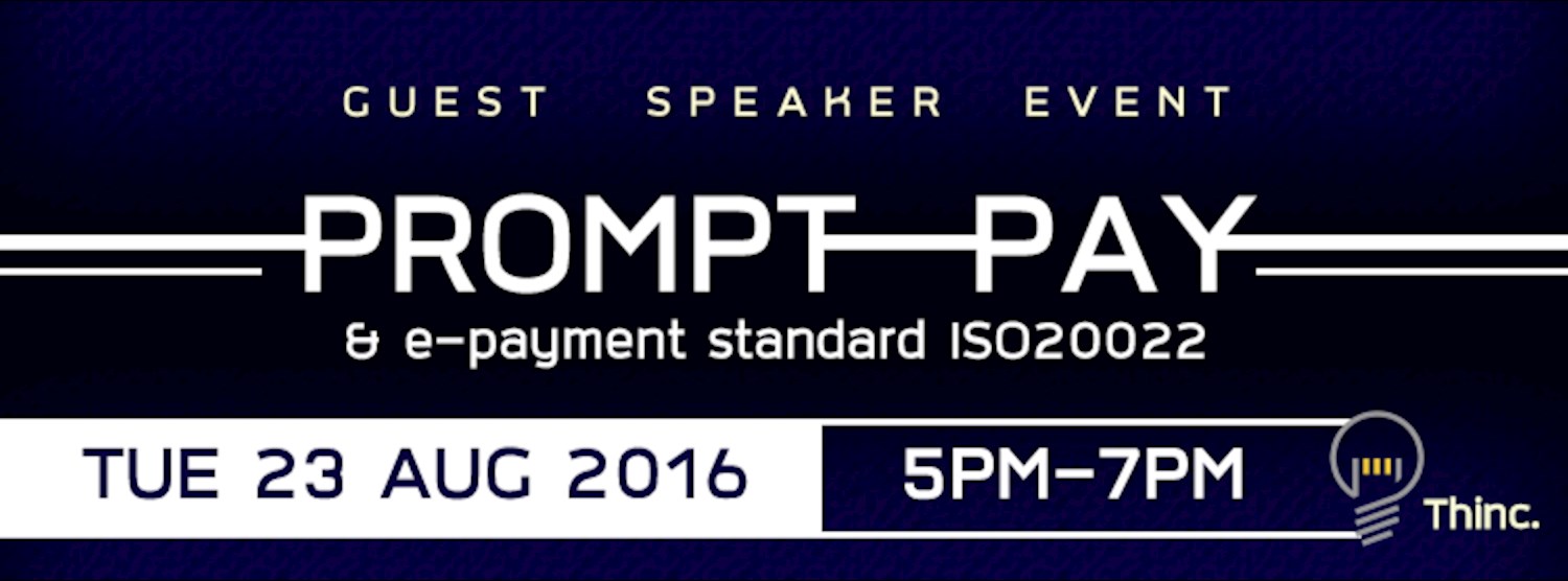 Thinc. talk#01: Prompt pay and e-payment standard ISO20022 Zipevent