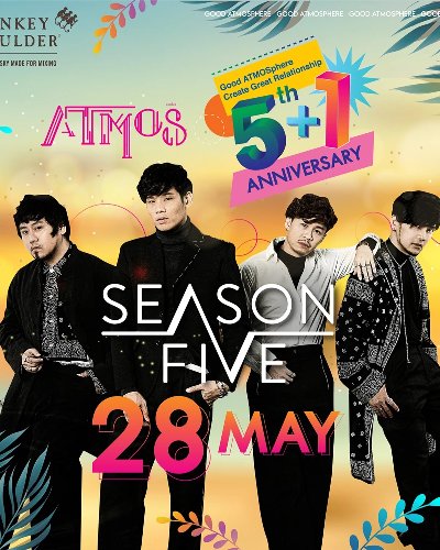 Season Five x ATMOS 28 MAY Zipevent