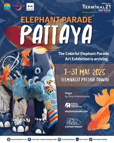 Elephant Parade Pattaya Zipevent