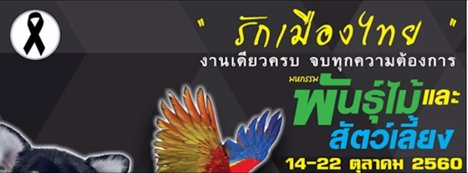 มหกรรมพันธุ์ไม้และสัตว์เลี้ยง Zipevent