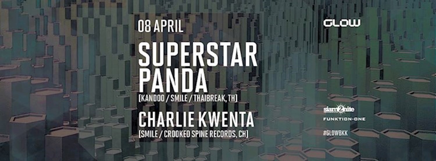 GLOW w/ Superstar Panda Zipevent