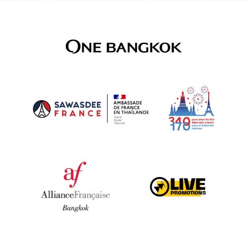 One Bangkok, The Embassy of France & Sawasdee France, and Alliance Française de Bangkok, with Live Promotions Zipevent