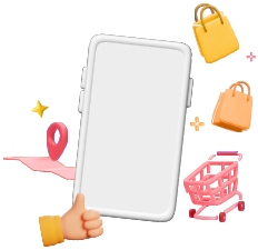 Illustration of cashless event solution interface