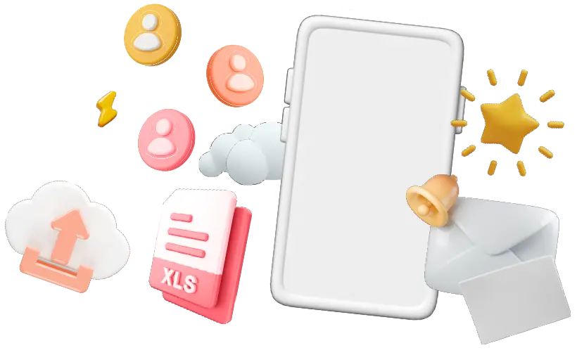 Illustration represent Import attendee features