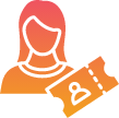 Ticket sales icon