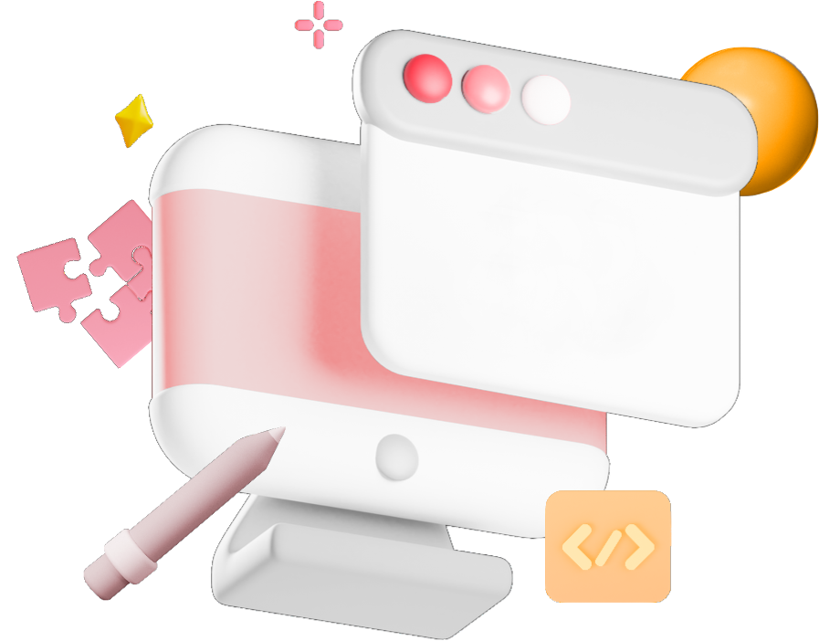 Illustration of web browser customization